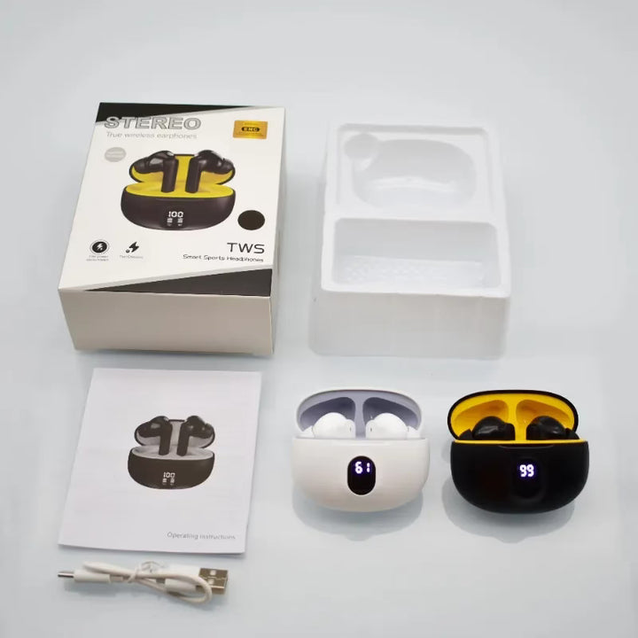 895 B TWS Stereo Earbuds – Pure Sound, True Freedom True Wireless Stereo Earbuds JUTT ACCESSORY TRADER 